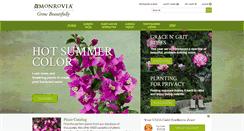 Desktop Screenshot of monrovia.com